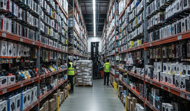 Hyr lokal att förvara extra produkter
