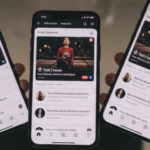 mobiltelefoner med tiktok på
